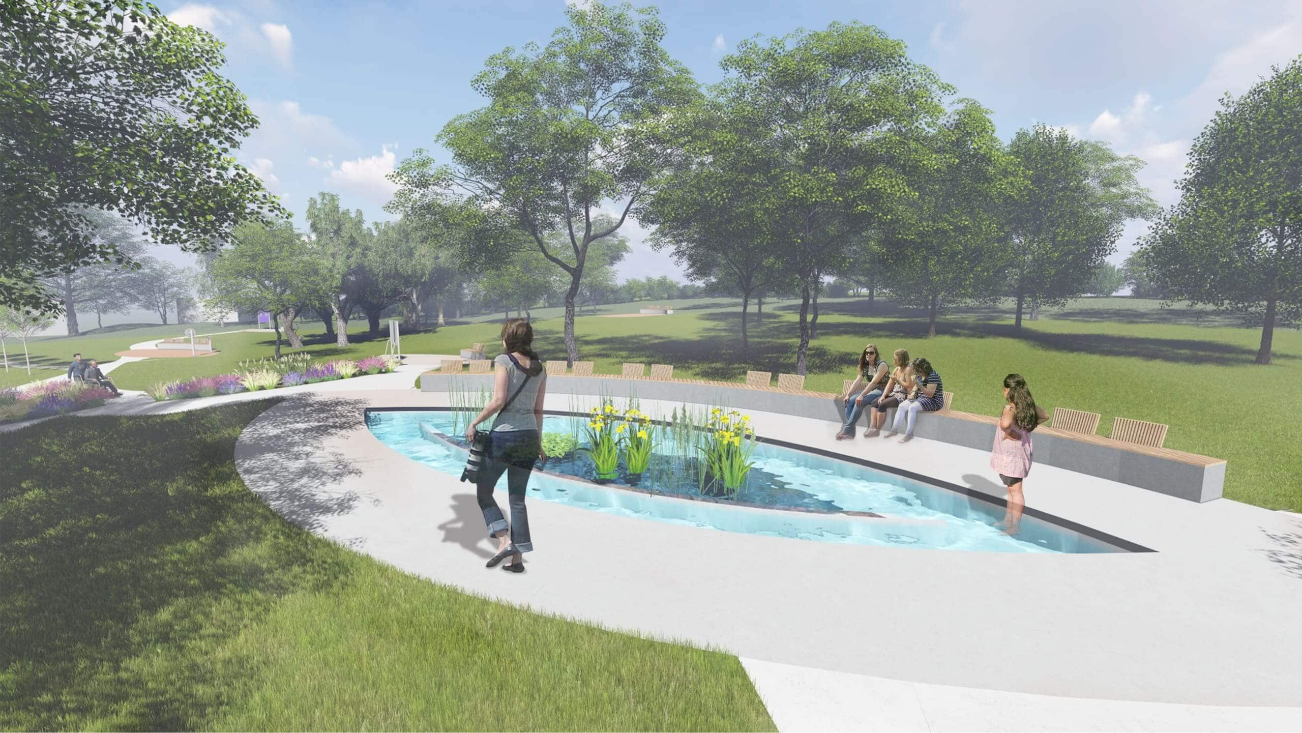 Atelier Gaia Rehabilitační park Nemocnice Strakonice